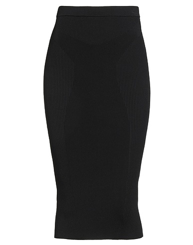 PINKO Midi skirt Black 65% Viscose, 35% Polyamide