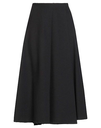 FABIANA FILIPPI Midi skirt Black 84% Polyamide, 16% Elastane