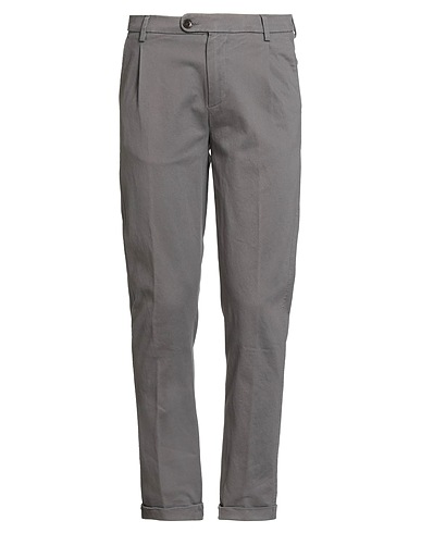 BARMAS Casual trouser Grey 98% Cotton, 2% Elastane