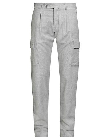 PAOLONI Casual pants 99% Virgin Wool, 1% Elastane