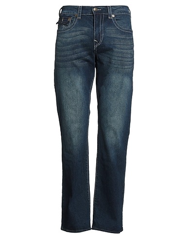 TRUE RELIGION Denim trousers Blue 99% Cotton, 1% Elastane