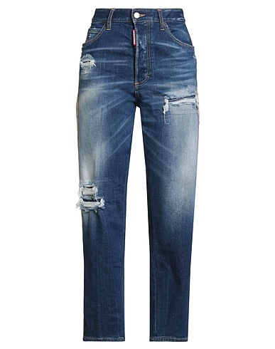 DSQUARED2 Denim pants Blue 99% Cotton, 1% Elastane