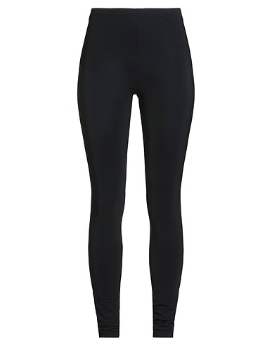 MM6 MAISON MARGIELA Leggings Black 75% Polyamide, 25% Elastane