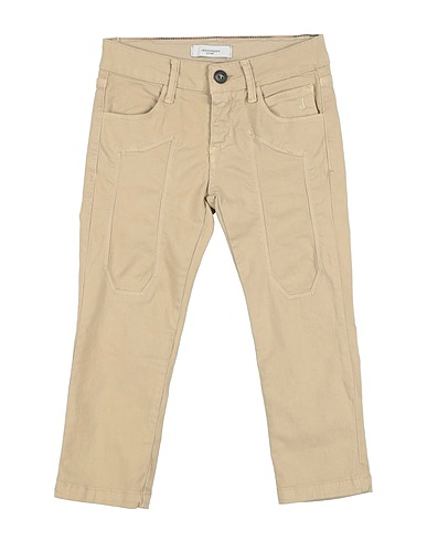 JECKERSON Casual pants Beige 98% Cotton, 2% Elastane