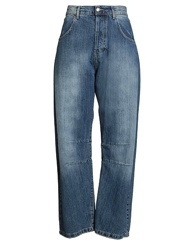 MOTEL Denim trousers Blue 100% Cotton
