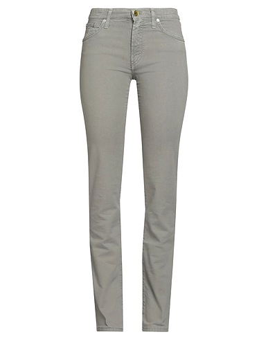 JACOB COHЁN Casual pants Grey 77% Cotton, 21% Polyester, 2% Elastane