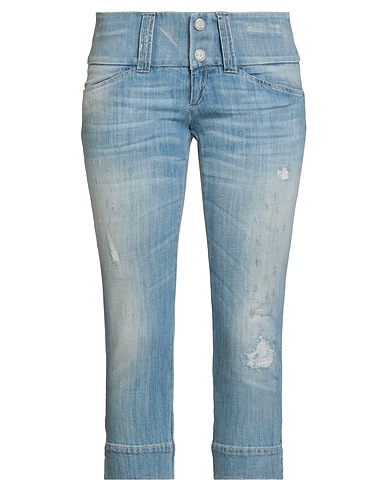 JACOB COHЁN Denim trousers Blue 97% Cotton, 3% Elastane