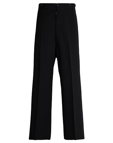 MAISON MARGIELA Casual trouser Black 100% Wool