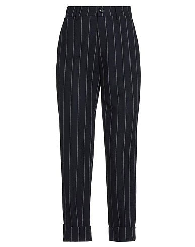BERWICH Casual trouser Navy blue 100% Virgin Wool