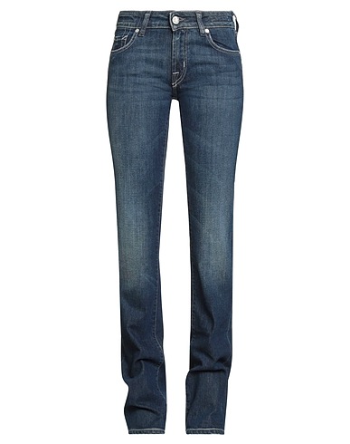 JACOB COHЁN Denim pants Blue 97% Cotton, 3% Elastane