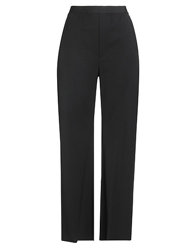 MM6 MAISON MARGIELA Casual pants Black 54% Polyester, 44% Virgin Wool, 2% Elastane