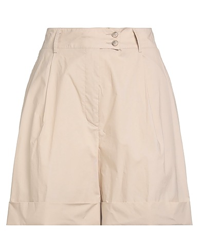 VICARIO CINQUE Shorts & Bermuda Beige 100% Cotton