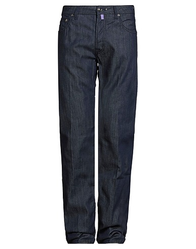 JACOB COHЁN Denim trousers Blue 97% Cotton, 3% Elastane