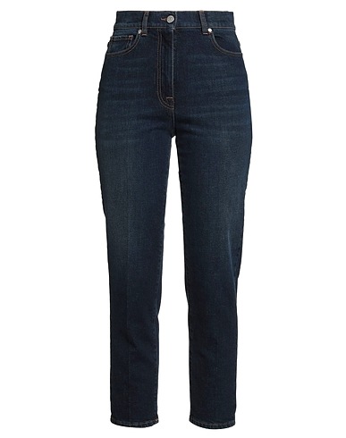 PESERICO Denim trousers Blue 98% Cotton, 2% Elastane