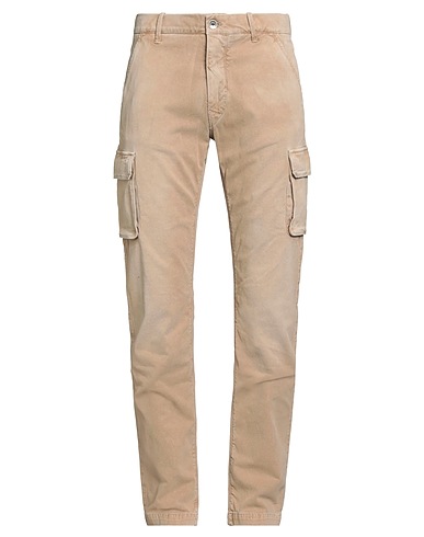 JACOB COHЁN Casual pants ACADEMY Beige 98% Cotton, 2% Elastane
