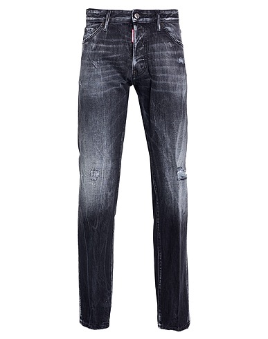 DSQUARED2 Denim pants Black 100% Cotton