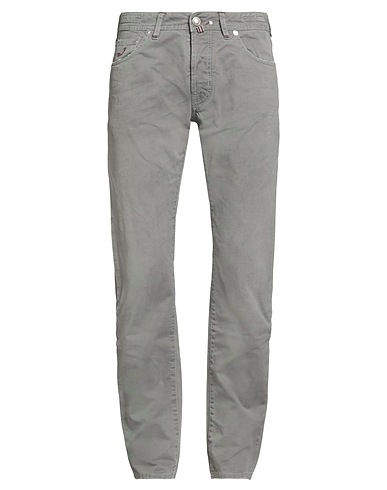 JACOB COHЁN Casual trouser Grey 100% Cotton