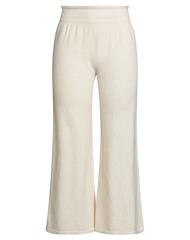 HAVEONE Pantalone Panna 50% Viscosa, 27% Poliestere, 23% Poliammide