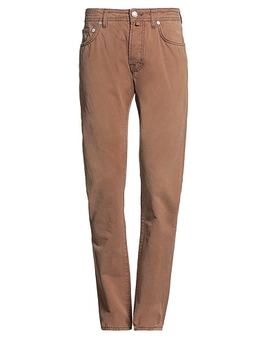 JACOB COHЁN Casual trouser Khaki 100% Cotton