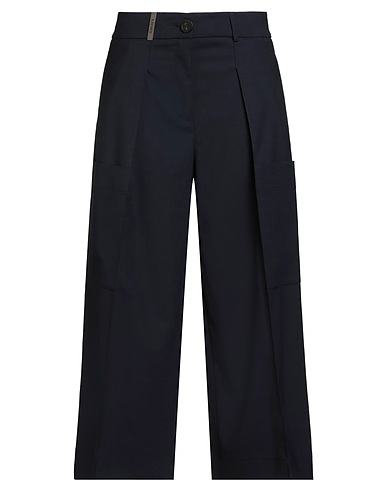 PESERICO Casual trouser Midnight blue 96% Virgin Wool, 4% Elastane