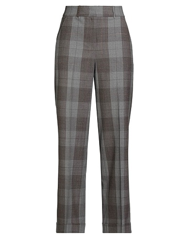 PESERICO Casual trouser Light grey 100% Cotton