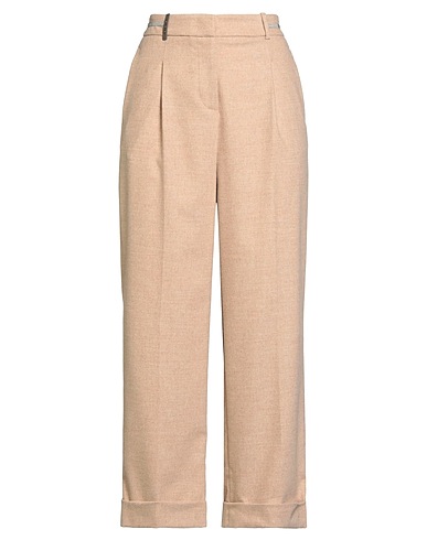 PESERICO Pantalone Sabbia 39% Lana, 33% Poliestere, 14% Viscosa, 13% Poliammide, 1% Elastan
