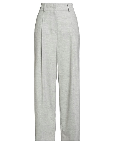 PESERICO Casual trouser EASY Light grey 39% Wool, 33% Polyester, 14% Viscose, 13% Polyamide, 1% Elastane