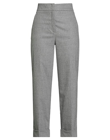 PESERICO Casual pants Light grey 90% Virgin Wool, 8% Cashmere, 2% Elastane