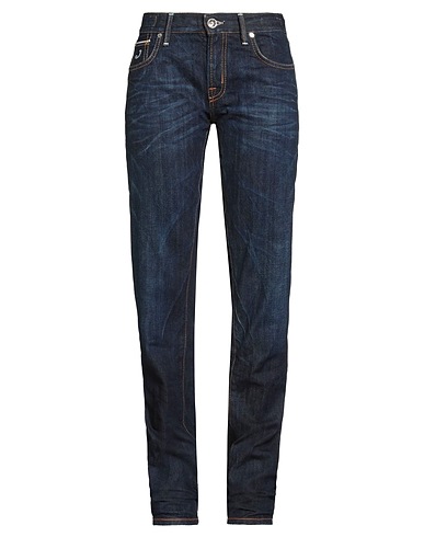 JACOB COHЁN Denim trousers 98% Cotton, 2% Polyurethane