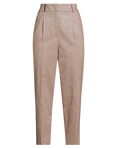 PESERICO Casual trouser 52% Virgin Wool, 21% Silk, 16% Cotton, 8% Synthetic fibers, 3% Other Fibres