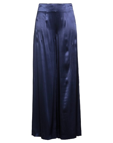 PESERICO Casual trouser EASY Navy blue 100% Viscose