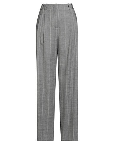 PESERICO Casual trouser EASY Grey 98% Virgin Wool, 2% Elastane
