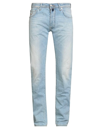 JACOB COHЁN Denim pants Blue 98% Cotton, 2% Elastane