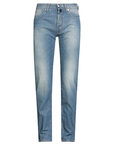 JACOB COHЁN Denim pants Blue 100% Cotton