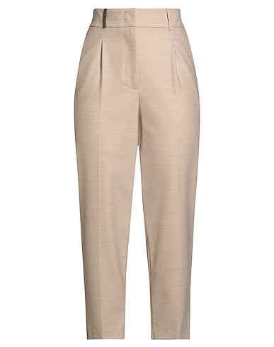 CHOSES Casual pants 97% Virgin Wool, 3% Elastane