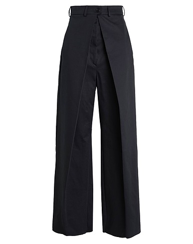SPORTMAX Casual pants Black 98% Cotton, 2% Elastane