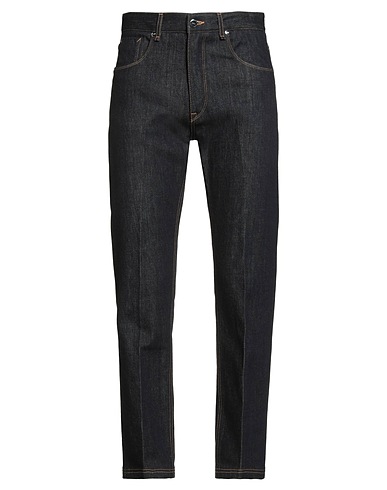 FENDI Denim trousers Blue 100% Cotton