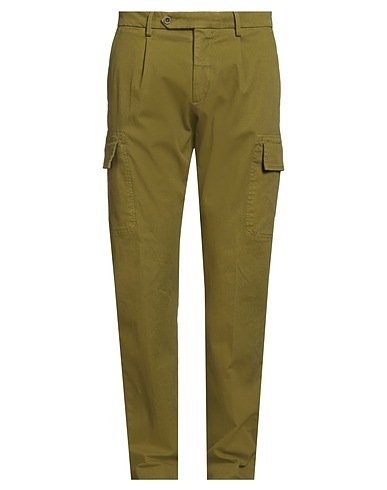 PAOLONI Hosen Salbeigrün 97% Baumwolle, 3% Elastan