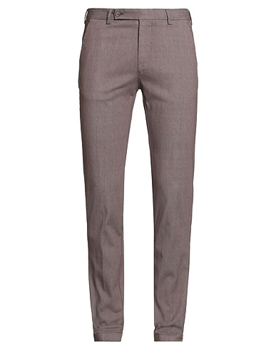 BERWICH Casual trouser Taupe 97% Cotton, 3% Elastane