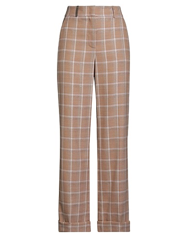PESERICO Hosen Beige 97% Schurwolle, 2% Elastan, 1% Polyester