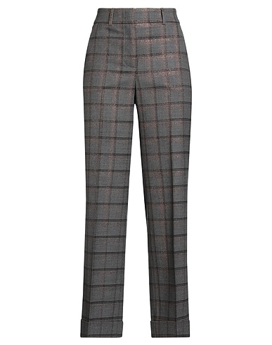 PESERICO Hosen Grau 97% Schurwolle, 2% Elastan, 1% Polyester