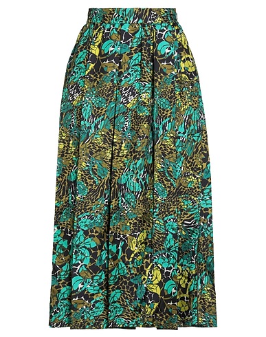 MAX MARA Midi skirt Black 100% Silk