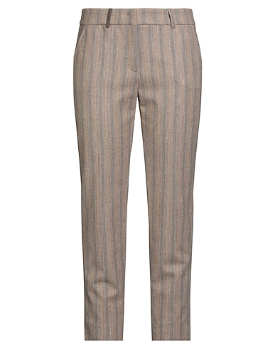 PESERICO Casual trouser Sand 68% Virgin Wool, 23% Polyester, 4% Elastane, 3% Cotton, 2% Nylon