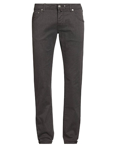 JACOB COHЁN Denim trousers Charcoal 70% Cotton, 28% Polyester, 2% Elastane