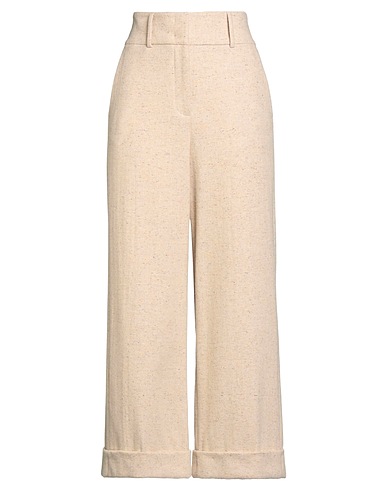 PESERICO Casual pants EASY Ivory 60% Wool, 32% Polyamide, 6% Silk, 2% Elastane