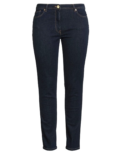VERSACE Denim pants Blue 98% Cotton, 2% Elastane