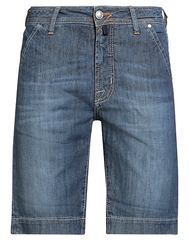 JACOB COHЁN Denim shorts Blue 99% Cotton, 1% Elastane