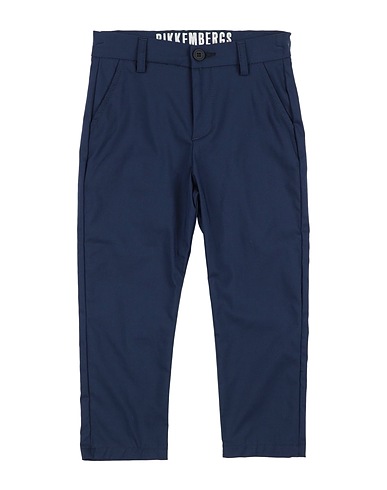 BIKKEMBERGS Casual pants Navy 71% Cotton, 26% Polyamide, 3% Elastane