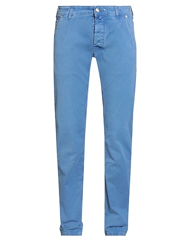 JACOB COHЁN Casual pants Light blue 91% Cotton, 3% Polyester, 3% Polyamide, 3% Elastane