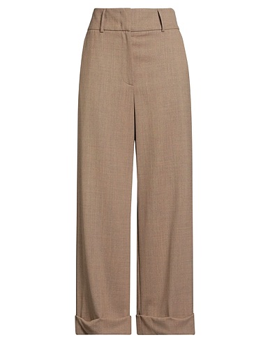 PESERICO Casual trouser EASY Camel 60% Wool, 38% Polyester, 2% Elastane